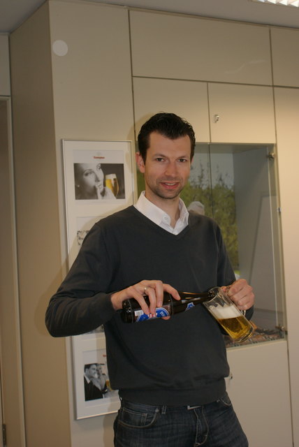 Clemens Winkelmayer ist geprüfter Biersommelier und will die Bierkultur in den Wirtshäusern verbessern.