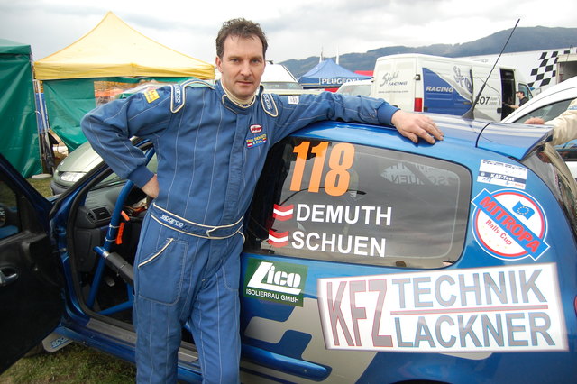 Getriebeschaden: Klaus Demuth musste auf der zweiten Sonderprüfung aufgeben