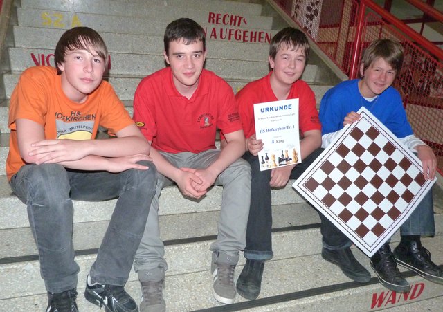 HS Hofkirchen Knaben 1: Platz 8 (und Bezirkssieger)