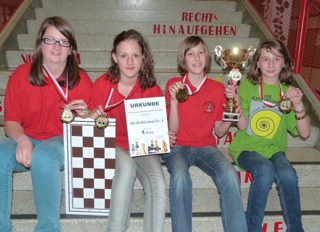 HS Hofkirchen Mädchen 1: LANDESMEISTER 2012