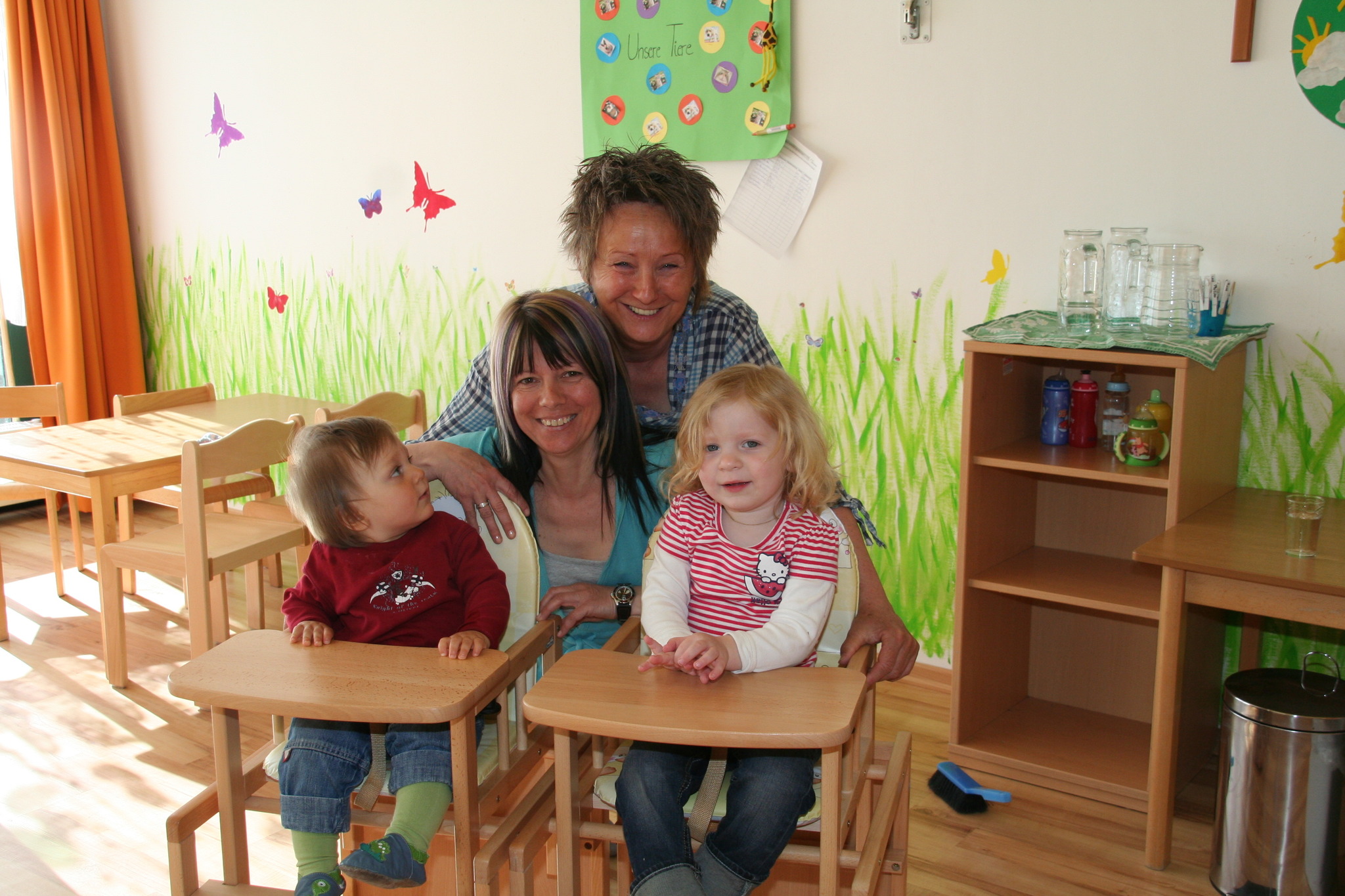 Horn: Im Kindergarten Regenbogen gibt es neue Hochstühle - Horn