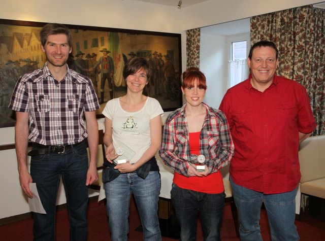1. Platz ging an Siegrid Amort und den 2. Platz belegte Jennifer Amort.
