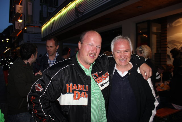 Berg-Gastro-Chef  Harald Seidler mit  Hannes Parth