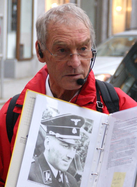 Gottfried Gansinger bei der Wanderung 2010. | Foto: Streif