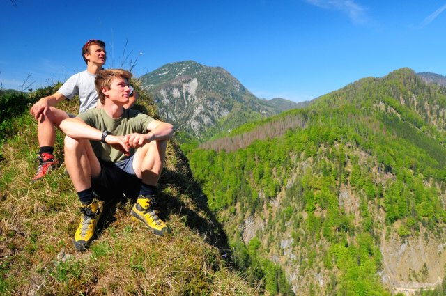 Naturerlebnis: Das erste Frühjahrsgrün im Hintergebirge, Nationalpark Kalkalpen. Foto: Sieghartsleitner