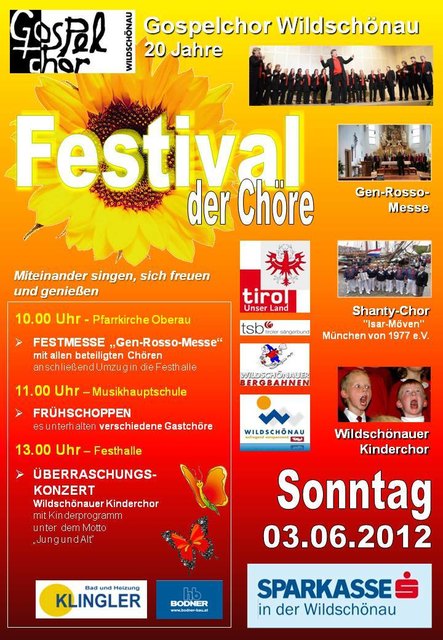 Sonntagprogramm mit vielen Highlights