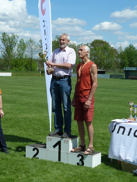 10km m. über 50 Jahren 1. Michael Marx, 2. Gerhard Ritter, 3. Anton Eckart