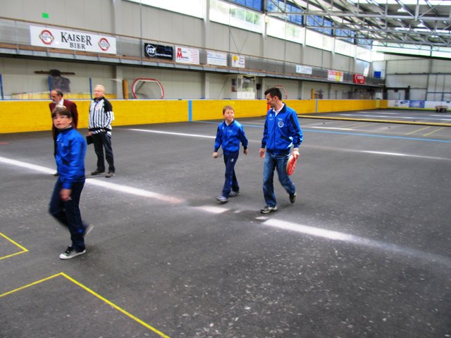 auch Seraphin Neurauter ist als Betreuer voll im Einsatz