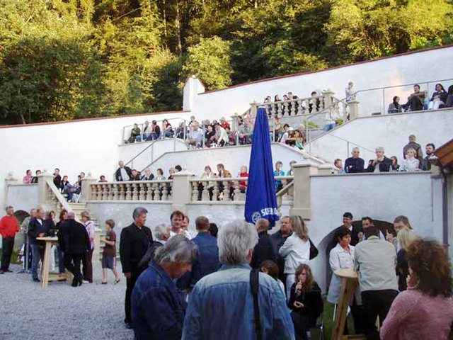 Der Flaurlinger Barockgarten in Konzertlaune | Foto: Hohenegger