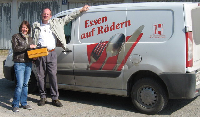 Hildegard Haid und Diakon Andreas Sturm | Foto: Sturm
