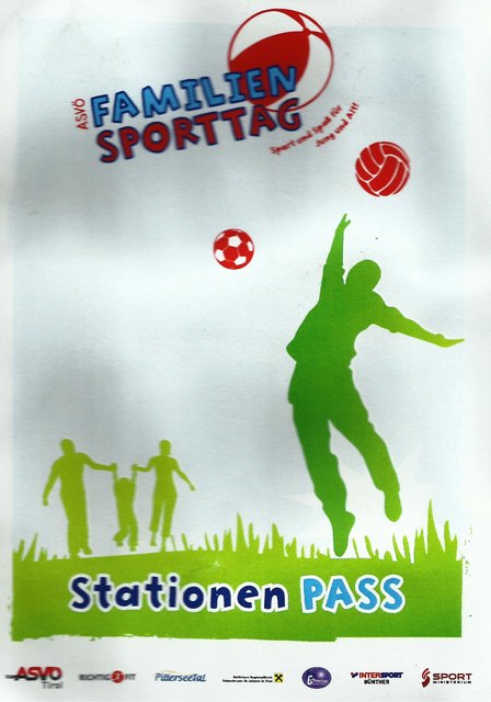 Der Familiensporttag: Viele Hände mit einem Ziel; Eltern Jugendliche und Kinder für den Sport zu begeistern.