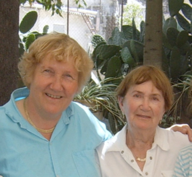 Christa Behr (links) und Ruth Kohn-Zaks (rechts), Jerusalem (Privat).
