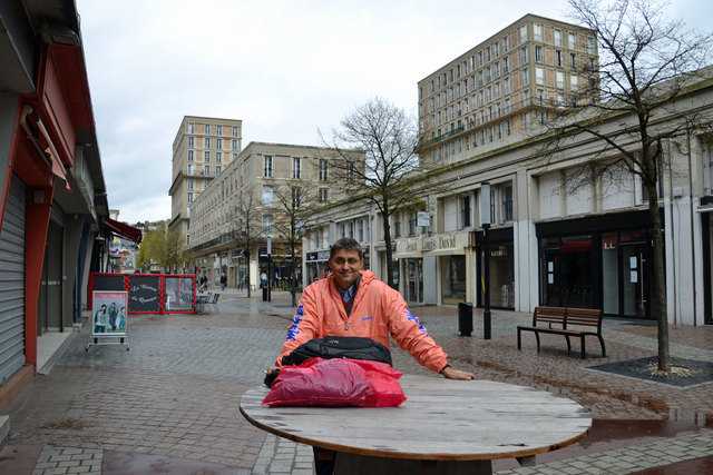Betonbauten so weit das Auge reicht