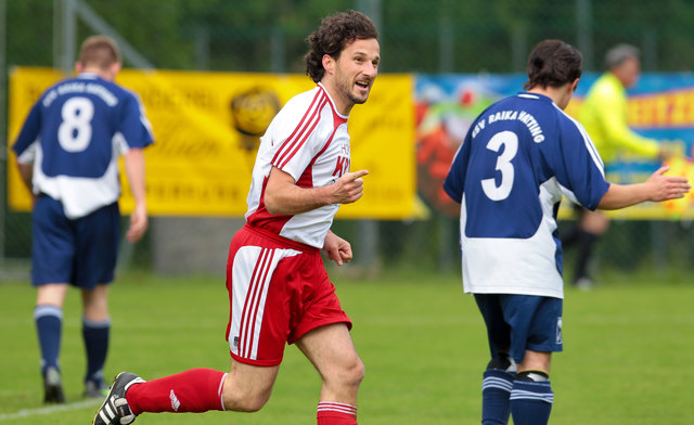 Christoph Hupfauf drehte das Spiel mit seinem Treffer zum 2:1. | Foto: FMT/Stelzl