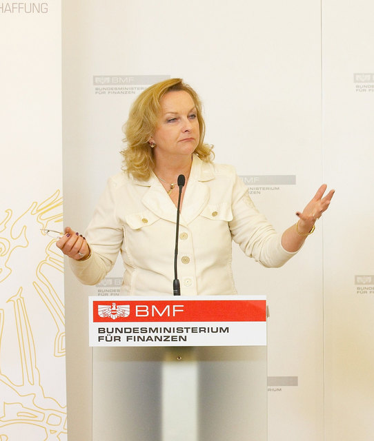 Muss der Linzer Dobusch die Stadt in „die Pleite schicken“ oder verliert die Bawag? Finanzministerin Fekter kassiert am Ende wohl die Rechnung. | Foto: BMF