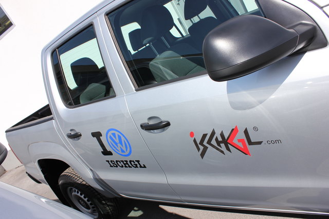 das "Herz" wurde kurzerhand mit dem VW Logo getauscht