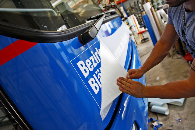 Das Logo kommt drauf. | Foto: Rene Wallentin