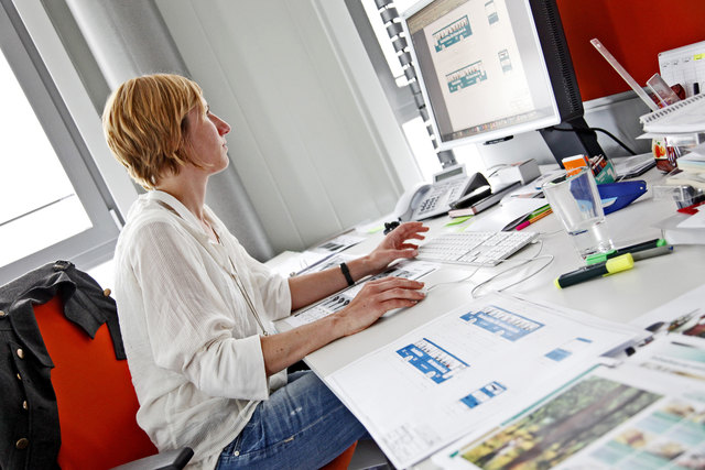 Vorbereitung im Büro. | Foto: Rene Wallentin