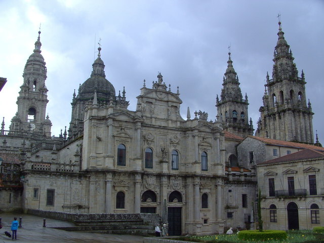 Die Kathedrale von Santiago de Compostela  (seitliche Ansicht | Foto: MMag. Michael Neureiter