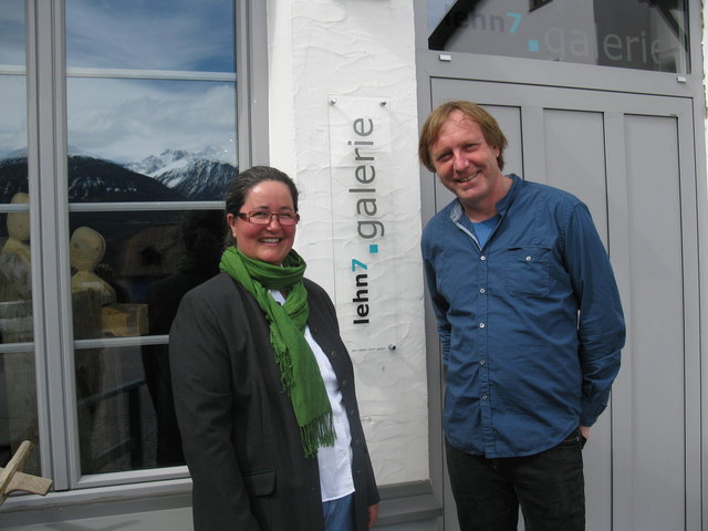 Klaudia Scheiber- Trenkwalder und Dieter Oberkofler freuen sich auf viele Interessierte.