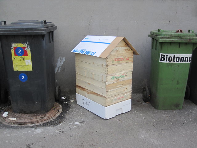 "Shelter" - David A. Wittinghofer
Work-In-Progress-Recycling-Installation