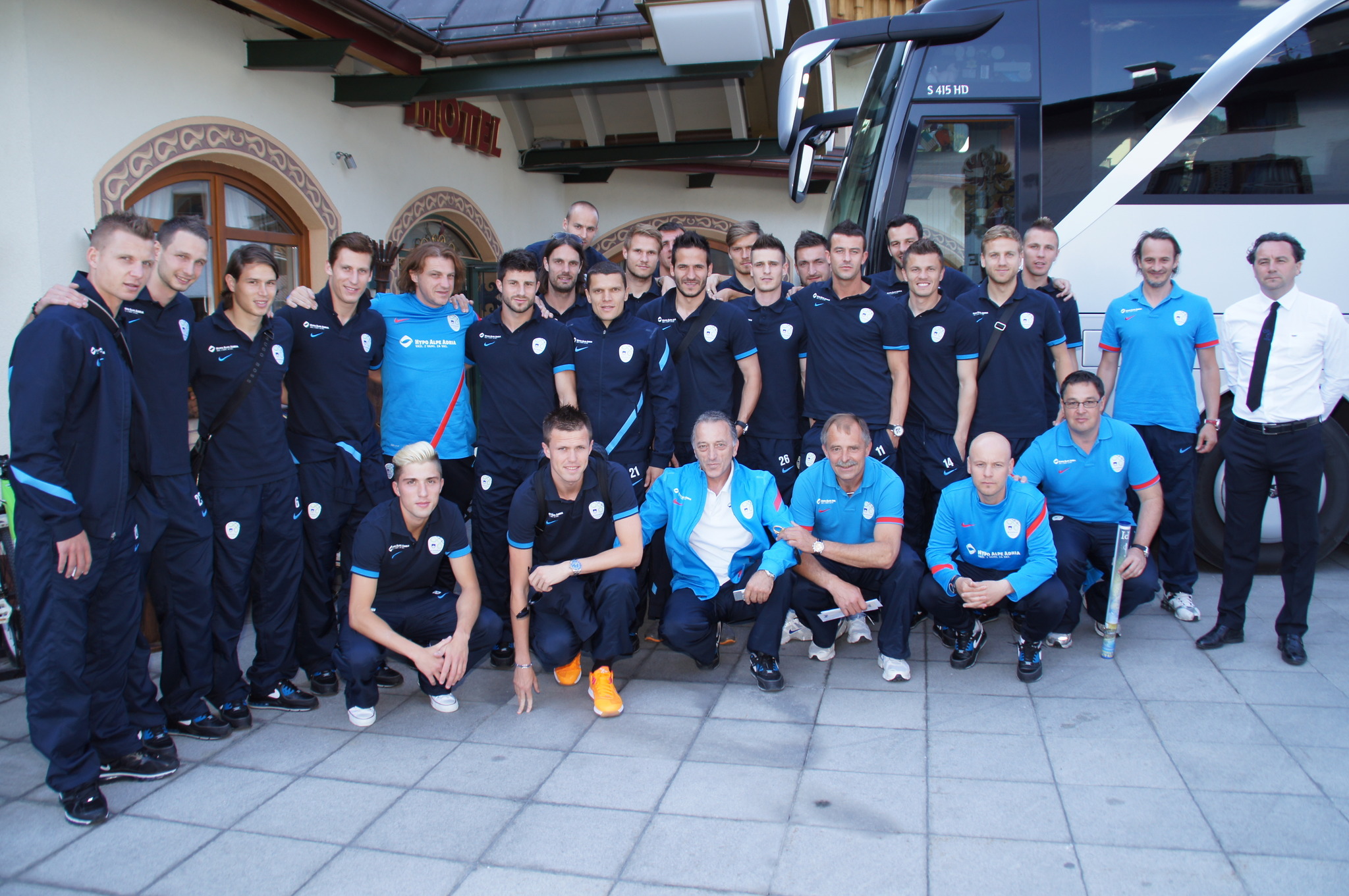 Slowenische Nationalmannschaft trainierte in Fulpmes StubaiWipptal