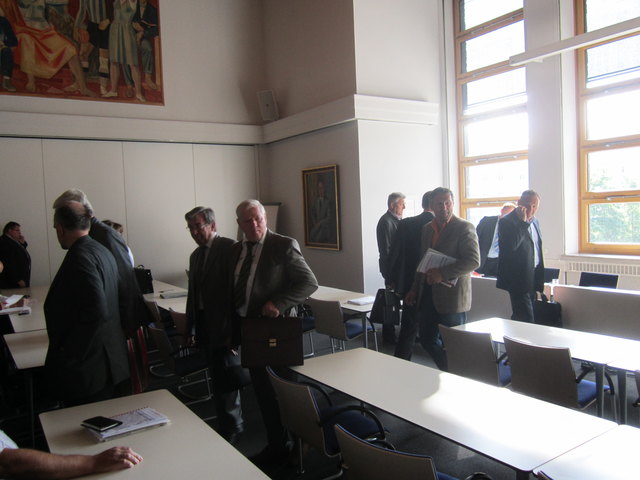 Politik transparent – ein Blick hinter die Kulissen des oberösterreichischen ArbeitnehmerInnen-Parlaments! ÖAAB - AK - Fraktion bei ihrer Vorbesprechung der 7. AK - Vollversammlung der XIV. Funktionsperiode am 22. 05. 2012