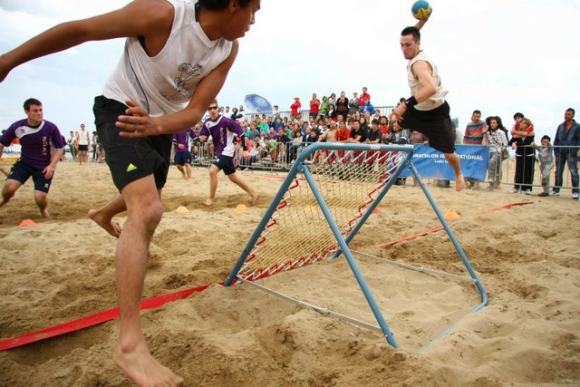 Im ELITE-Finale gegen die Beachtchouker vom Genfersee. | Foto: Francesaca Castelli, FTBI
