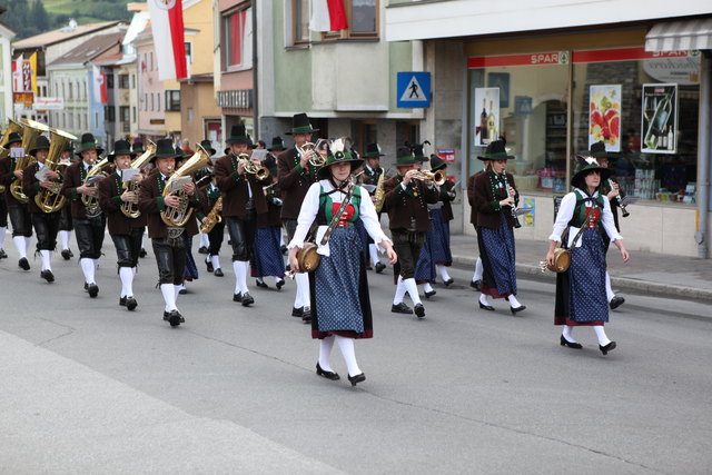 Die MK Schönberg richtet heuer das große Bezirksmusikfest aus.