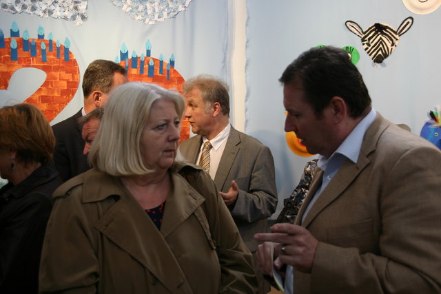 Bezirksvorsteherin Hermine Mospointner im Gespräch