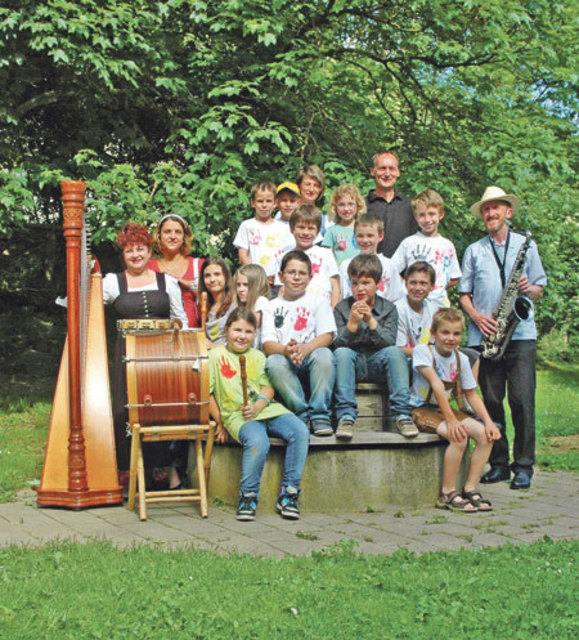 Beim Schulfest in Stein wurde mit den Kindern gefeiert, auch wenn den Schulverantwortlichen nicht zum Feiern zumute war.