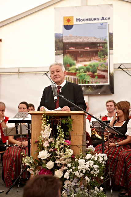 Landeshauptmann Dr. Josef Pühringer erinnerte in seiner Festansprache daran, wie kostbar ein friedliches Miteinander ist | Foto: Franz Xaver Gruber Gemeinschaft /Seelentium Pressedienst Agentur Wolfgang Reindl ReiWo
