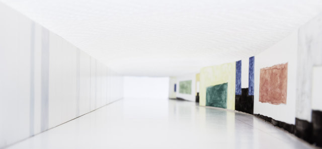 So wird die Kunstpassage Karlsplatz, mit der Wandmalerei von Ernst Caramelle aussehen.
