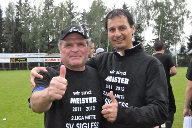 Karl Moritz (Zeugwart und Masseur), Roland Wisak (Trainer) | Foto: alle ROSENATOR