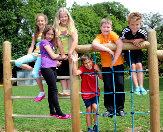 Auch der Spaß an der Schule darf nicht fehlen