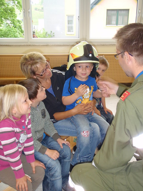 Brandschutzübung im Kindergarten - Freistadt