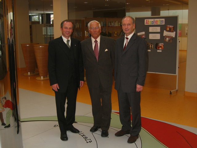 Die bisherigen Direktoren: Hans Posch (seit 2001), Herbert Valtiner (1962-1989), Josef Lucyshyn (1989-2001),