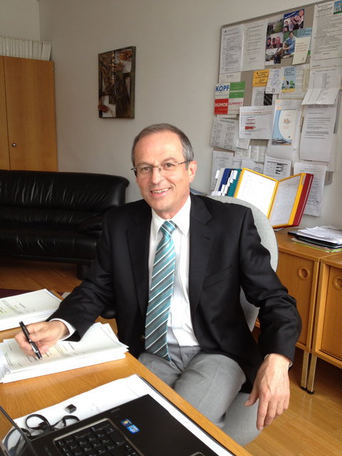 Hans Posch (60) ist als Schüler/Lehrer/Direktor 44 Jahre am BG.