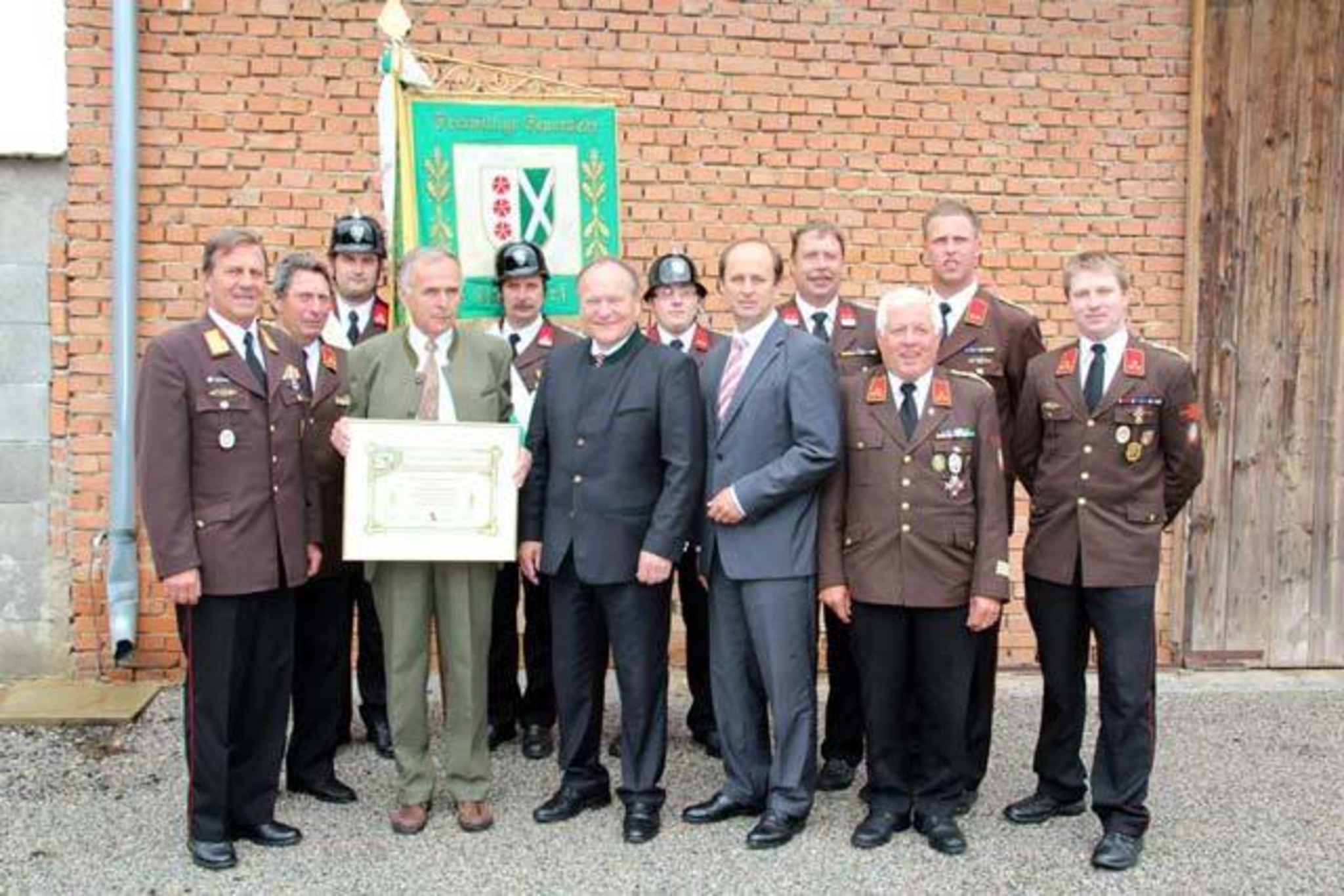 Freiwillige Feuerwehr Ebersdorf an der Zaya feiert 120 jähriges