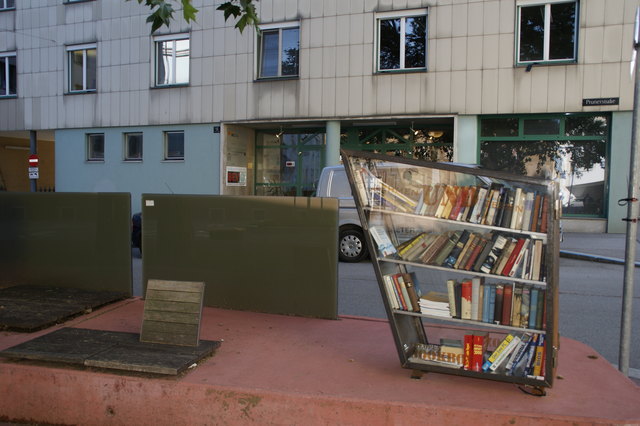 Ein "Stadtmöbel für die Allgemeinheit" soll die Bücherbox sein.
