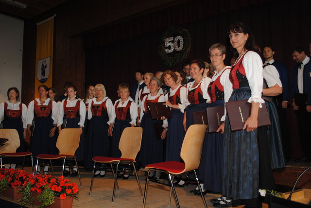 Mitglieder des 32- köpfigen Chors.