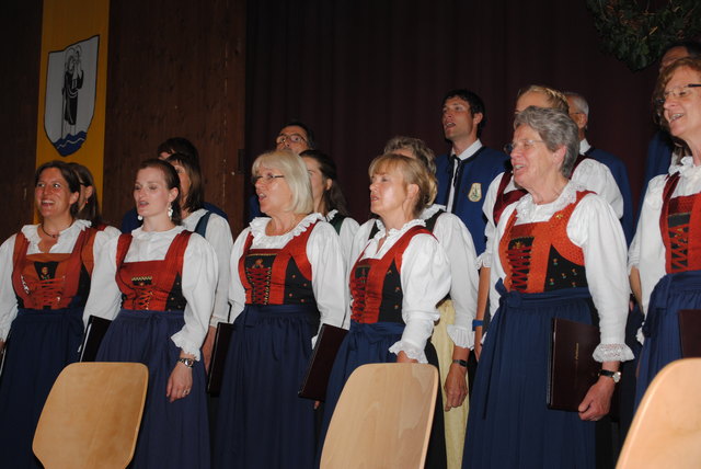 Mitglieder des 32- köpfigen Chors.