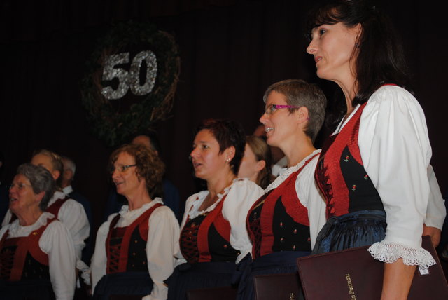 Mitglieder des 32- köpfigen Chors.