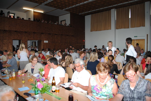 Zahlreiche Besucher ließen sich das Jubiläumskonzert nicht entgehen.