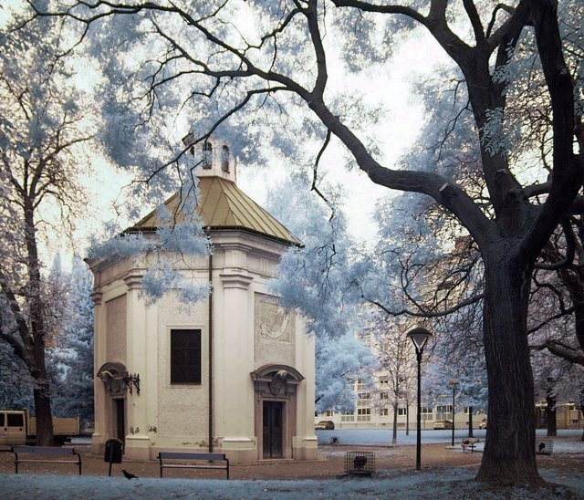 Die Brigittakapelle in der Brigittenau im Oktober 2011