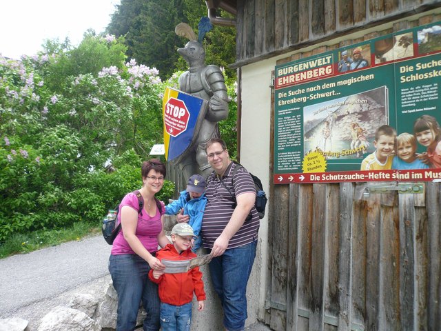 Familie Vietze besuchten als 100.000ste den Schlosskopf. | Foto: privat