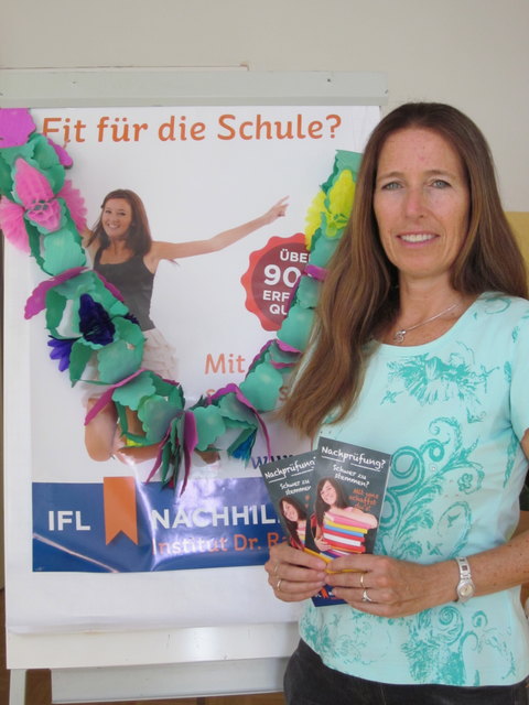 Badens IFL-Standortleiterin Susanne Friedl lädt zur Schulschlussfeier am 29. Juni.