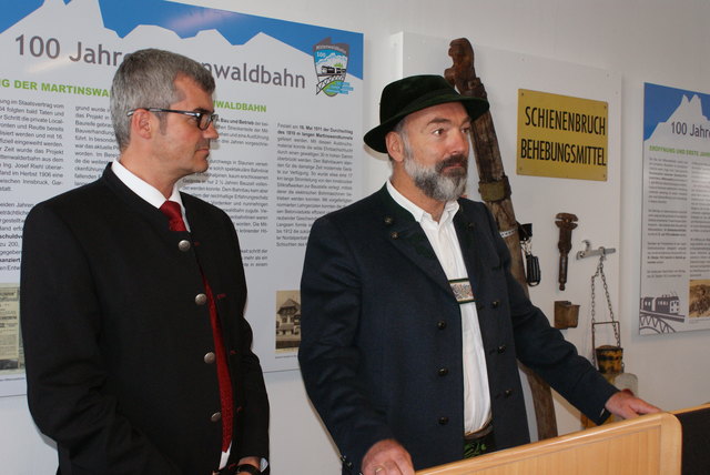 Bgm. Werner Friesser und Bgm Adolf Hornsteiner begingen in Seefeld und Mittenwald ein Festwochenende.