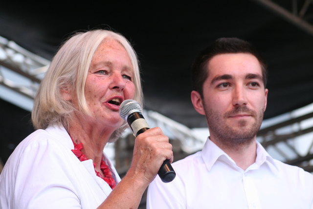 Moderatorin Elfi Geiblinger führte auch etliche Interviews.