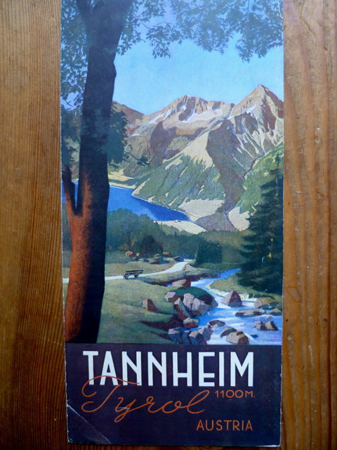 Titelplakat Tannheim, Egger Druck Imst
